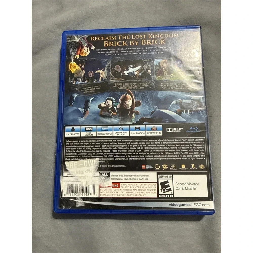 Warner Bros. Lego The Hobbit (PS4) Game